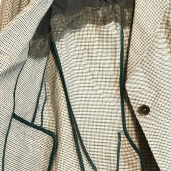 New ESCADA Belkisa Houndstooth Blazer Virgin Wool 6 MSRP $1850 - Picture 6 of 11